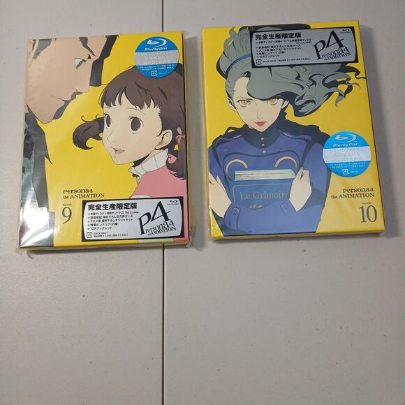 Persona 4 The Animation DVD Vol 1-10 Complete Set Japan Edition Region 2 NEW - Picture 10 of 11